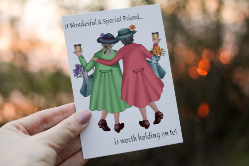 Friend Birthday Card, Special Friend Card, Card for Friend